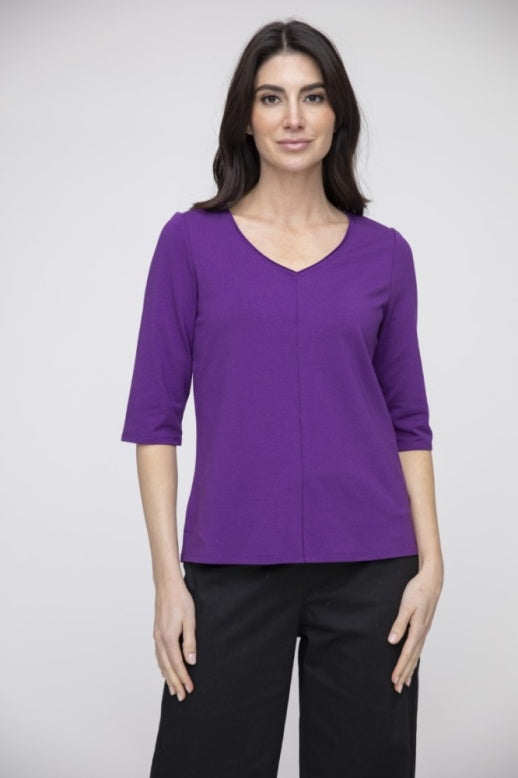 Liv by Habitat Essential Layers Elbow Tee in Amythst