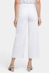 NYDJ's Teresa Wide Leg Capri in White