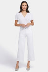 NYDJ's Teresa Wide Leg Capri in White