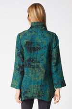 Habitat Express Floral Artist Shirt in Everglade