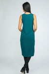 Olivia Foundation Knits Tank Dress in Marine