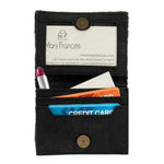 Mary Frances Ebony and Ivory Wallet