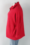 Fat Hat Zippy Jacket in Cherry Red