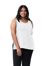 Sympli Go To Relaxed Tank in White